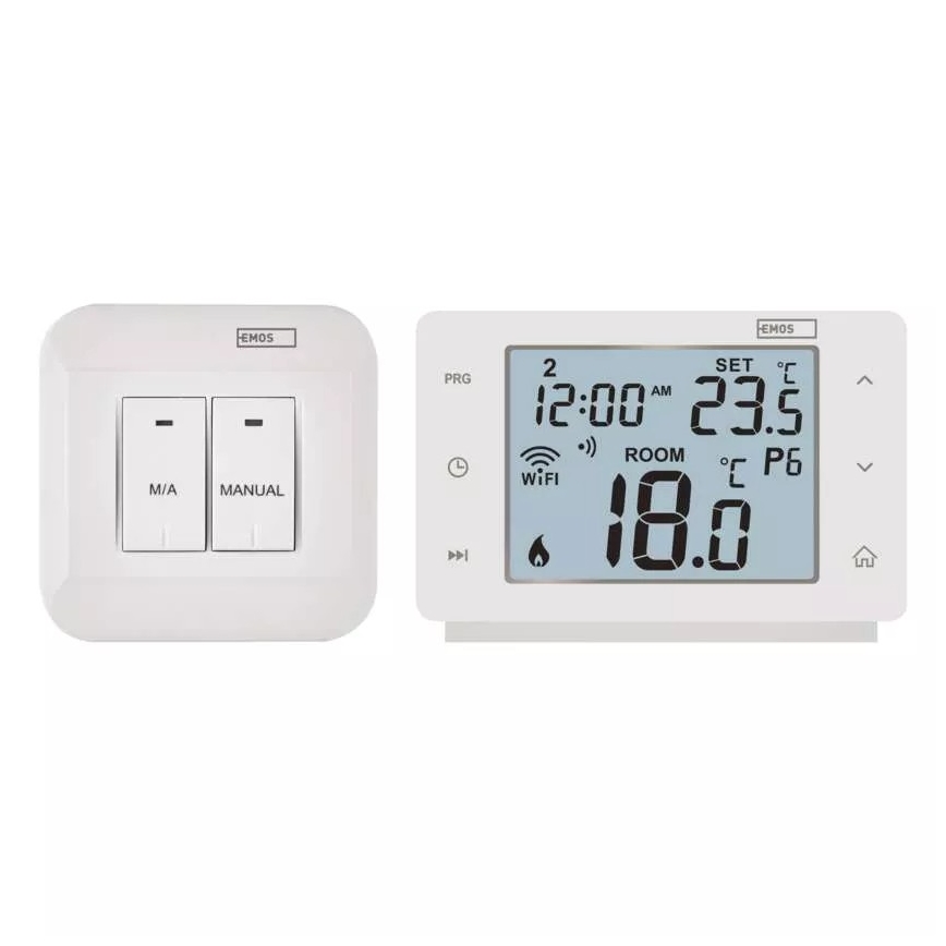 Bezdrôtový digitálny termostat GoSmart 230V/16A Wi-FI Tuya