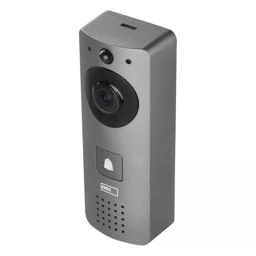 Bezdrôtový videozvonček so senzorom pohybu GoSmart 12V 3xAA IP44 Wi-Fi Tuya