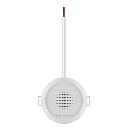 Bezdrôtový vstavaný zvonček 230V + 1xCR2032 biely