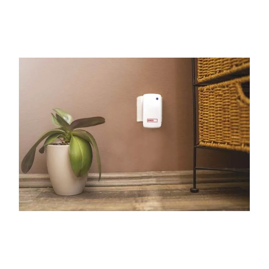 Bezdrôtový zvonček do zásuvky 230V IP44