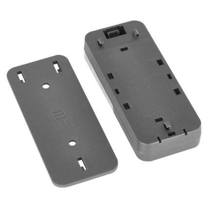 Bezdrôtový zvonček do zásuvky GoSmart 230V + 1xCR2032 sivý Wi-Fi