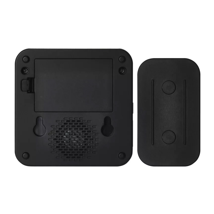 Bezdrôtový zvonček na batérie 3xAAA IP44 čierna