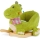 Bieco - Hojdačka dinosaurus