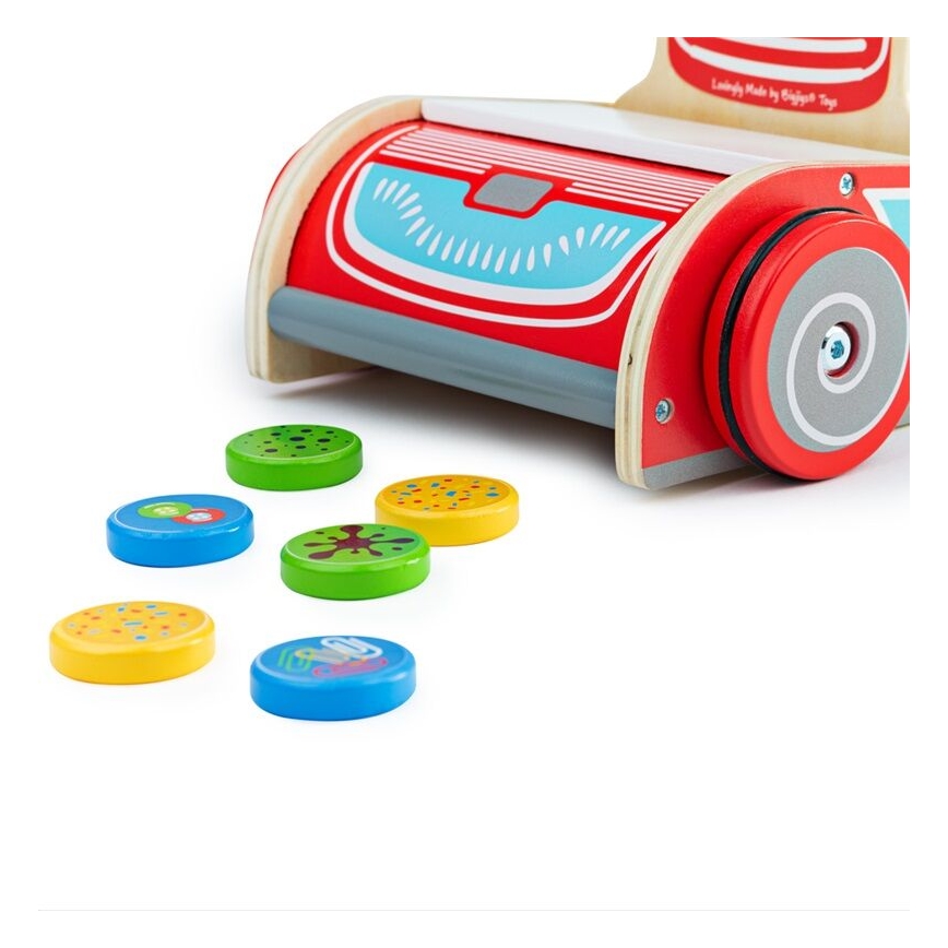 Bigjigs Toys - Tyčový vysávač