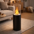 BIO krb ROMA 26,5x80,5 cm 2kW čierna + ochranný kryt