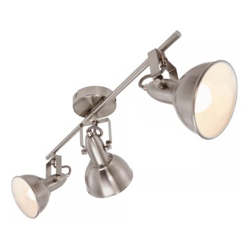 Bodové svietidlo 3xE14/40W/230V matný chróm