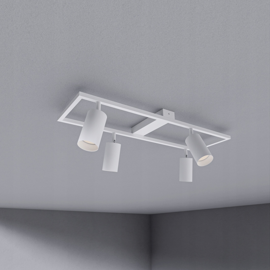 Bodové svietidlo 4xGU10/30W/230V biele