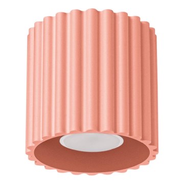 Bodové svietidlo AURA 1x GU10/10W/230V, pr. 10 cm, ružové