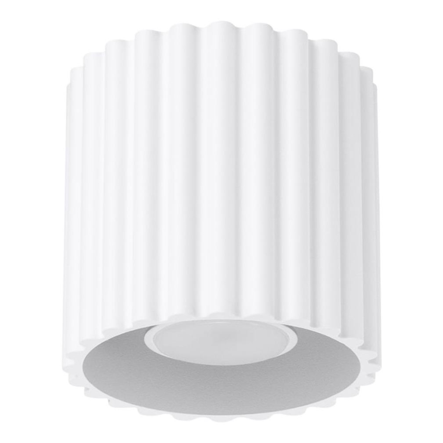 Bodové svietidlo AURA 1xGU10/10W/230V 10 cm biela