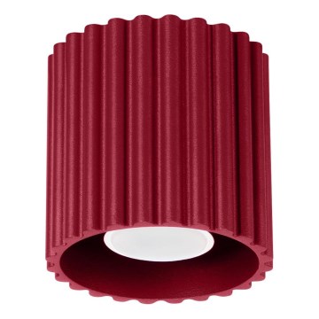 Bodové svietidlo AURA 1xGU10/10W/230V 10 cm červené