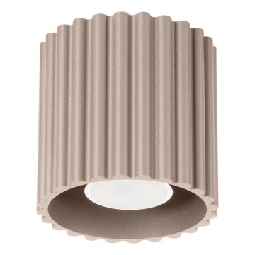 Bodové svietidlo AURA 1xGU10/10W/230V pr. 10 cm taupe