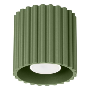 Bodové svietidlo AURA 1xGU10/10W/230V pr. 10 cm zelené
