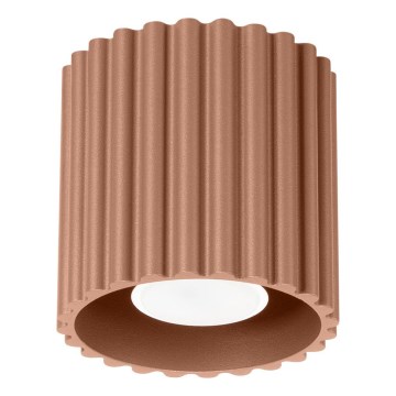 Bodové svietidlo AURA 1xGU10/10W/230V Ø 10 cm, hnedé