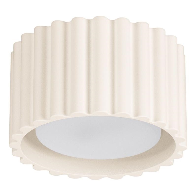 Bodové svietidlo AURA 1xGX53/10W/230V priemer 10 cm krémové