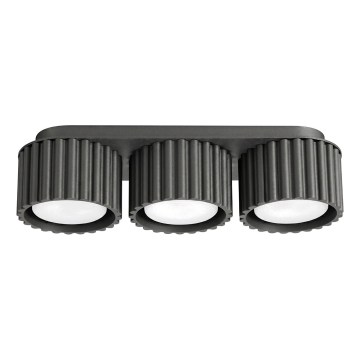 Bodové svietidlo AURA 3xGX53/10W/230V čierna