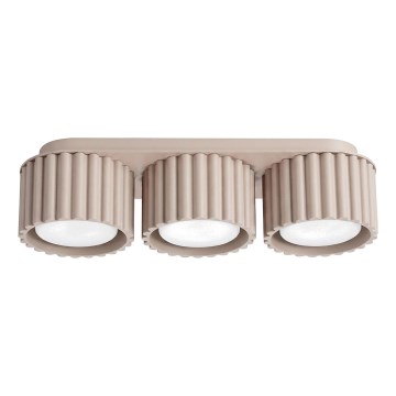 Bodové svietidlo AURA 3xGX53/10W/230V taupe