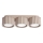 Bodové svietidlo AURA 3xGX53/10W/230V taupe