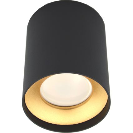 Bodové svietidlo CYRO 1xGU10/30W/230V čierna/zlatá