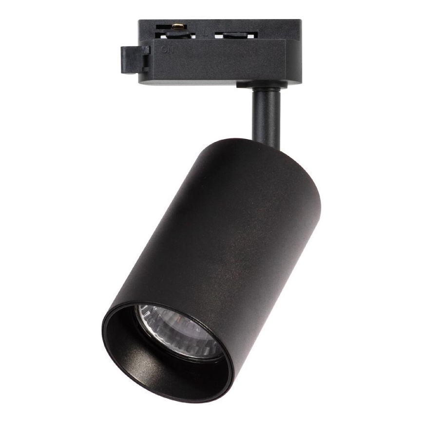 Bodové svietidlo do 1-fázového lištového systému PIPE 1xGU10/10W/230V čierna