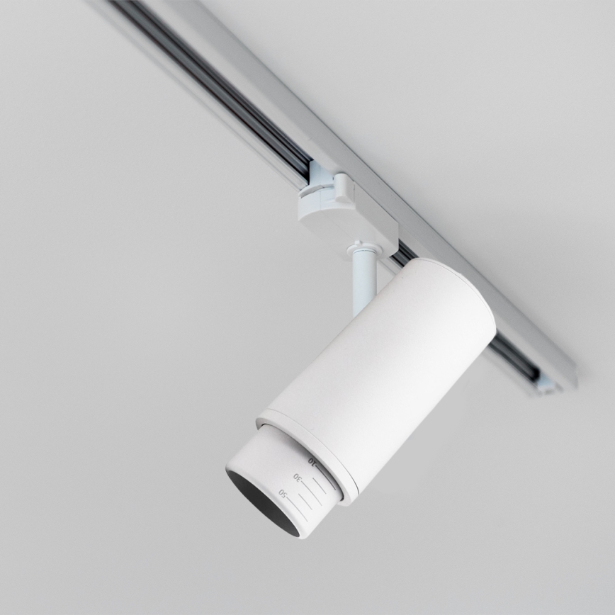 Bodové svietidlo do lištového systému MICA 1xGU10/25W/230V 1-fázové biela