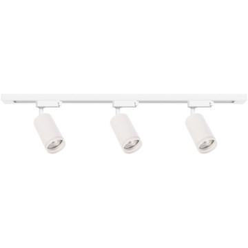 Bodové svietidlo do lištového systému PIPE 3xGU10/10W/230V biela