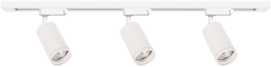 Bodové svietidlo do lištového systému PIPE 3xGU10/10W/230V biela