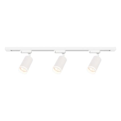 Bodové svietidlo do lištového systému PIPE 3xGU10/10W/230V biela