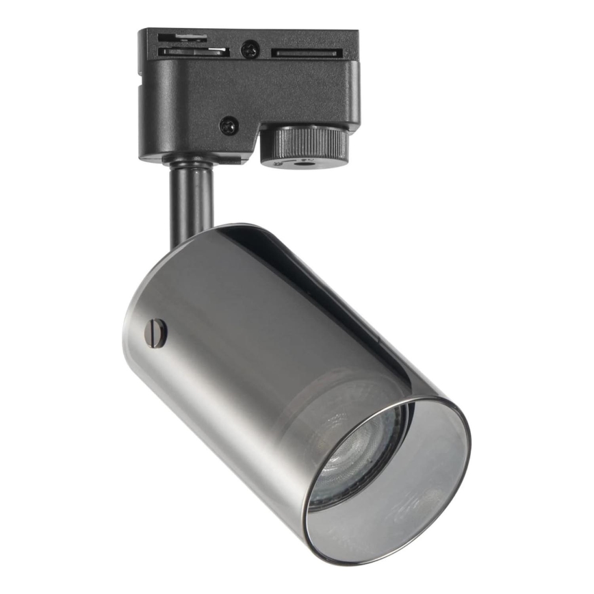 Bodové svietidlo do lištového systému SMOKY 1xGU10/10W/230V čierna