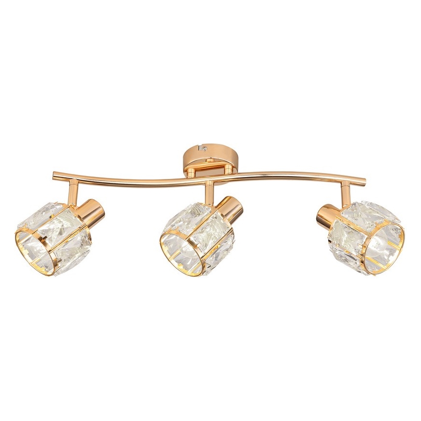 Bodové svietidlo DUBAI 3xE14/40W/230V rose gold