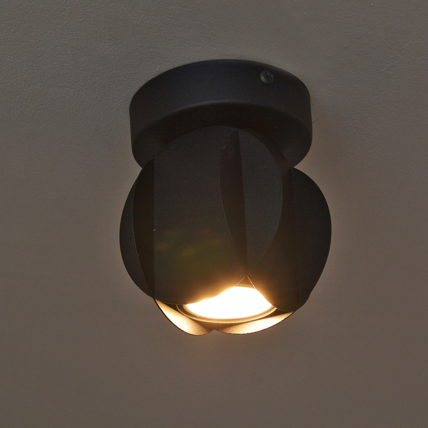 Bodové svietidlo GAMBIT 1xGU10/10W/230V čierne