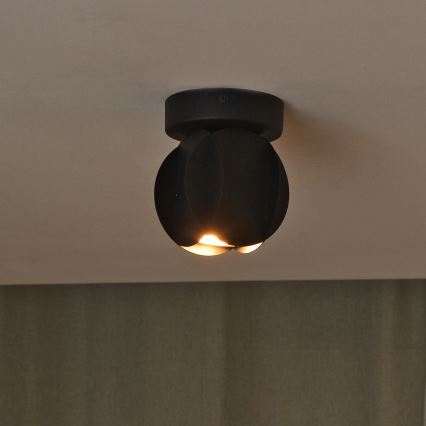 Bodové svietidlo GAMBIT 1xGU10/10W/230V čierne