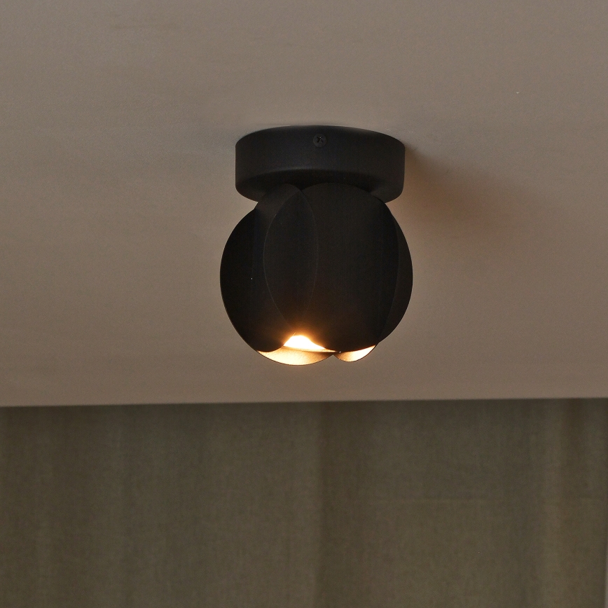 Bodové svietidlo GAMBIT 1xGU10/10W/230V čierne