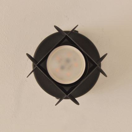 Bodové svietidlo GAMBIT 1xGU10/10W/230V čierne