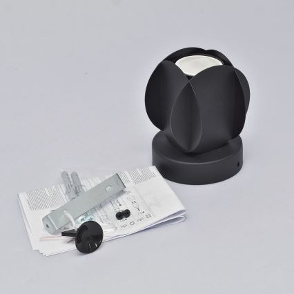 Bodové svietidlo GAMBIT 1xGU10/10W/230V čierne