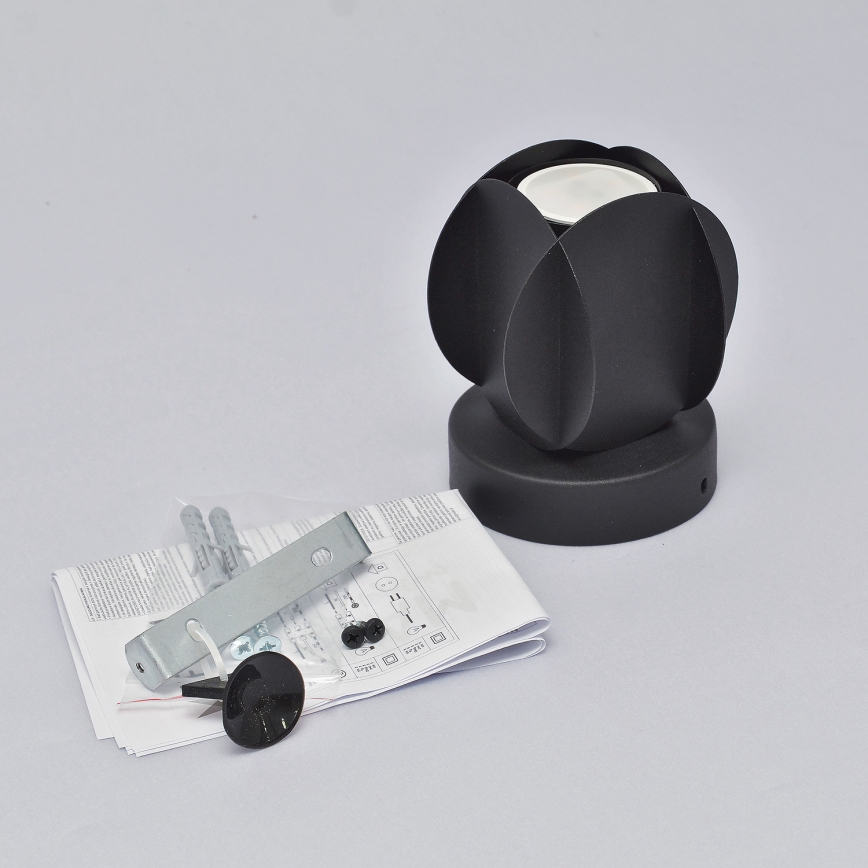 Bodové svietidlo GAMBIT 1xGU10/10W/230V čierne