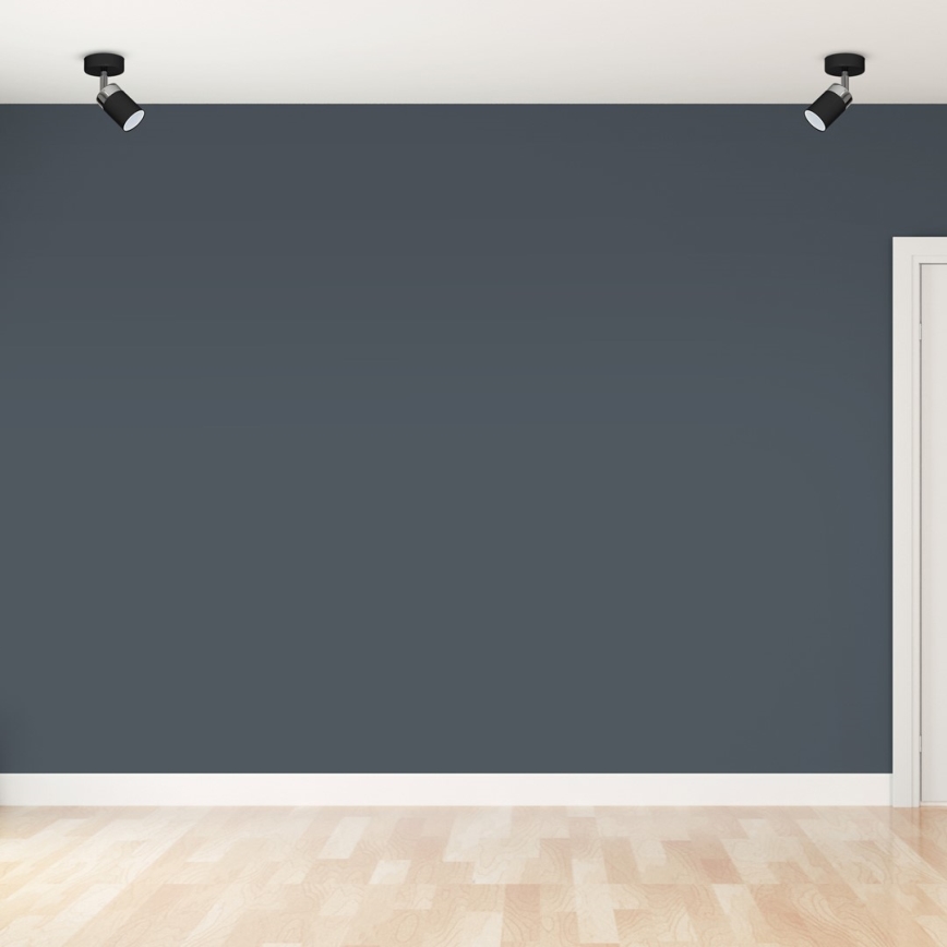 Bodové svietidlo JOKER 1xGU10/25W/230V čierna/lesklý chróm