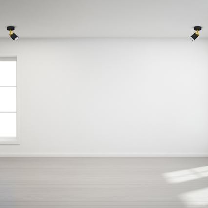 Bodové svietidlo JOKER 1xGU10/25W/230V čierna/zlatá