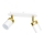 Bodové svietidlo JOKER 2xGU10/25W/230V biela/zlatá