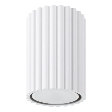 Bodové svietidlo KARBON 1xGU10/10W/230V 10 cm biela