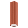 Bodové svietidlo KARBON 1xGU10/10W/230V 20 cm červená