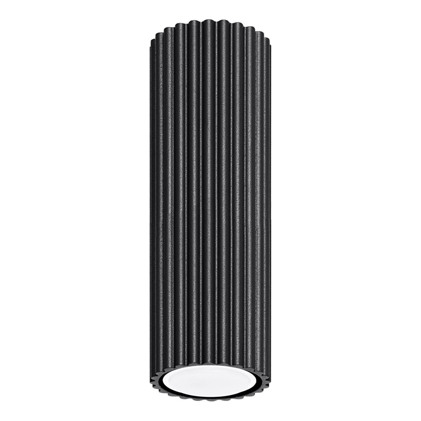 Bodové svietidlo KARBON 1xGU10/10W/230V 20 cm čierna