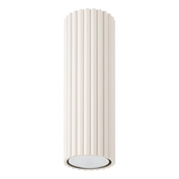 Bodové svietidlo KARBON 1xGU10/10W/230V 20 cm krémová