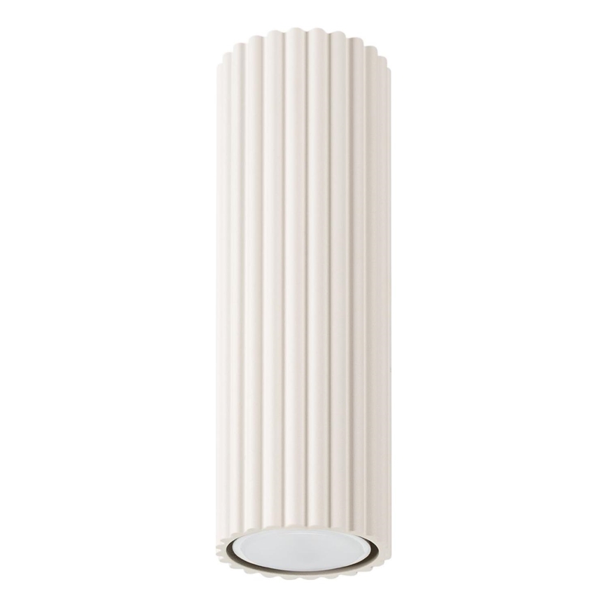 Bodové svietidlo KARBON 1xGU10/10W/230V 20 cm krémová