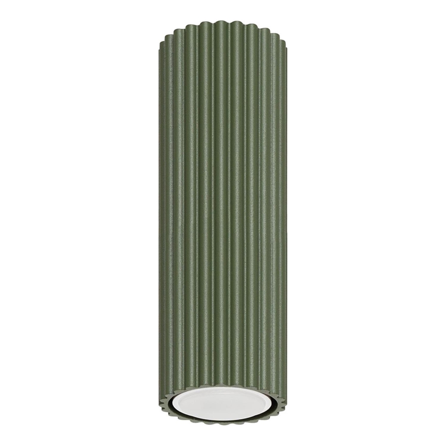 Bodové svietidlo KARBON 1xGU10/10W/230V 20 cm zelená