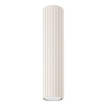 Bodové svietidlo KARBON 1xGU10/10W/230V 30 cm krémová