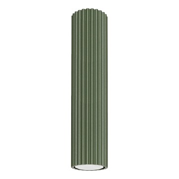 Bodové svietidlo KARBON 1xGU10/10W/230V 30 cm zelená