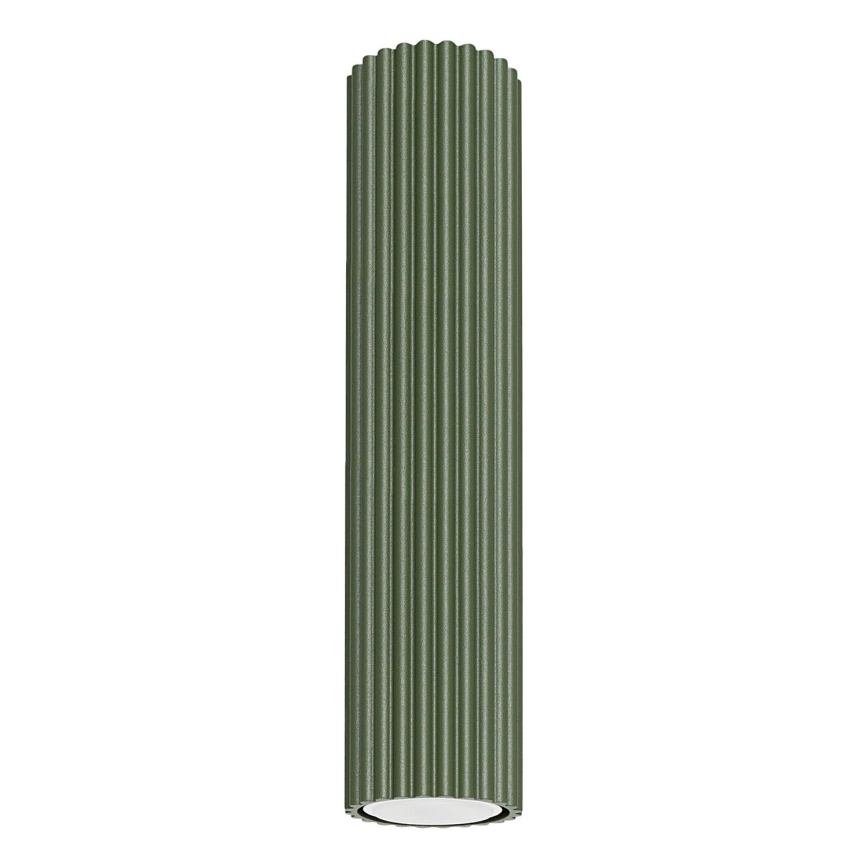 Bodové svietidlo KARBON 1xGU10/10W/230V 30 cm zelená