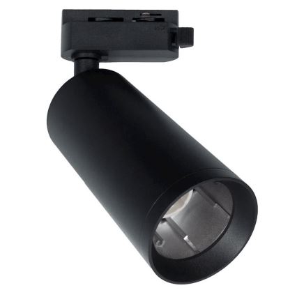 Bodové svietidlo MICA do lištového systému 1xGU10/25W/230V 1-fázové čierna
