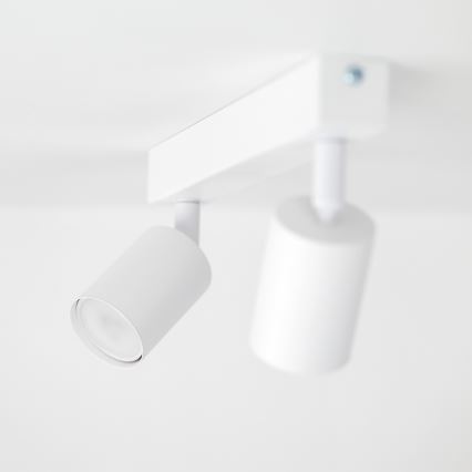 Bodové svietidlo NEX 2xGU10/10W/230V biela