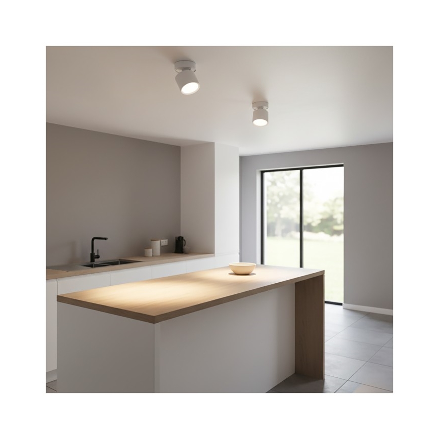 Bodové svietidlo OH12F 1xGX53/35W/230V 8,5 cm biela